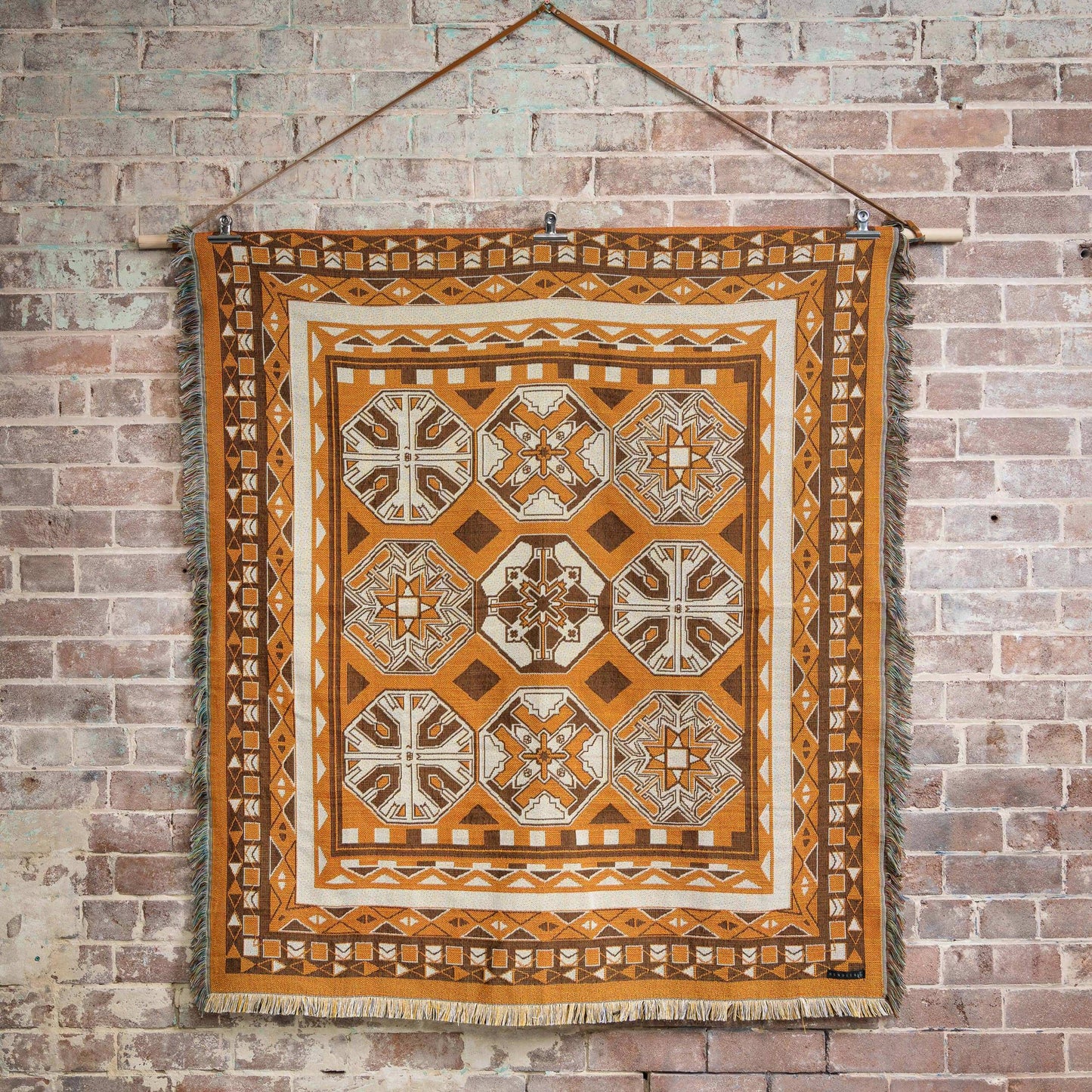 'Child of Nature' Woven Picnic Rug/Throw: Regular 130x160cm Style 11