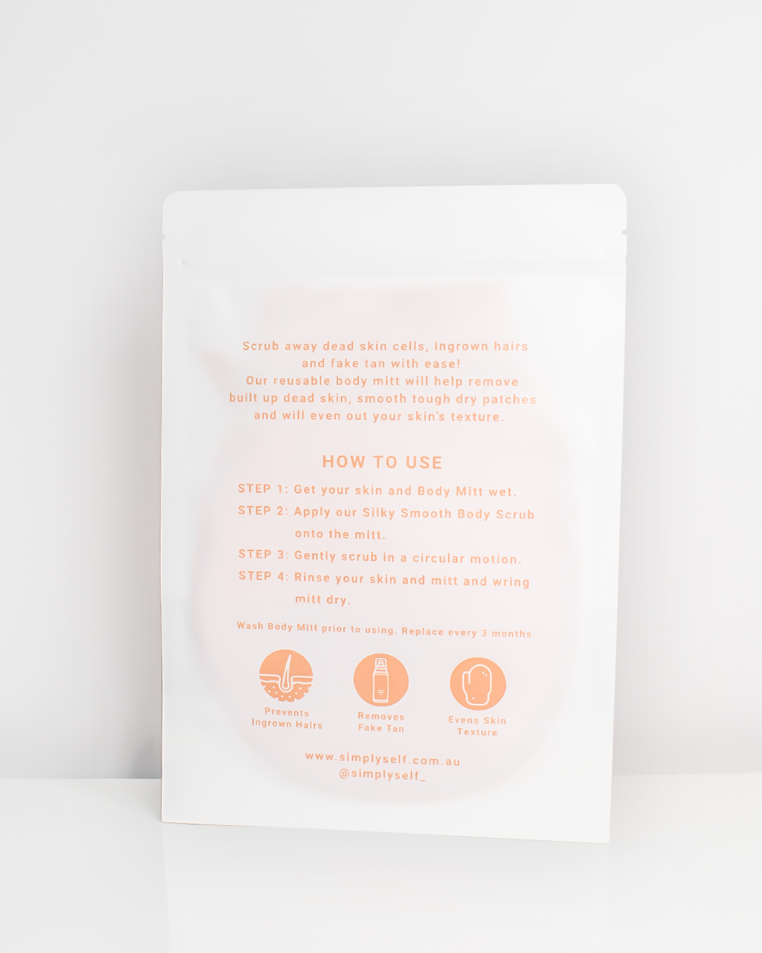 Glow Glove Body Mitt