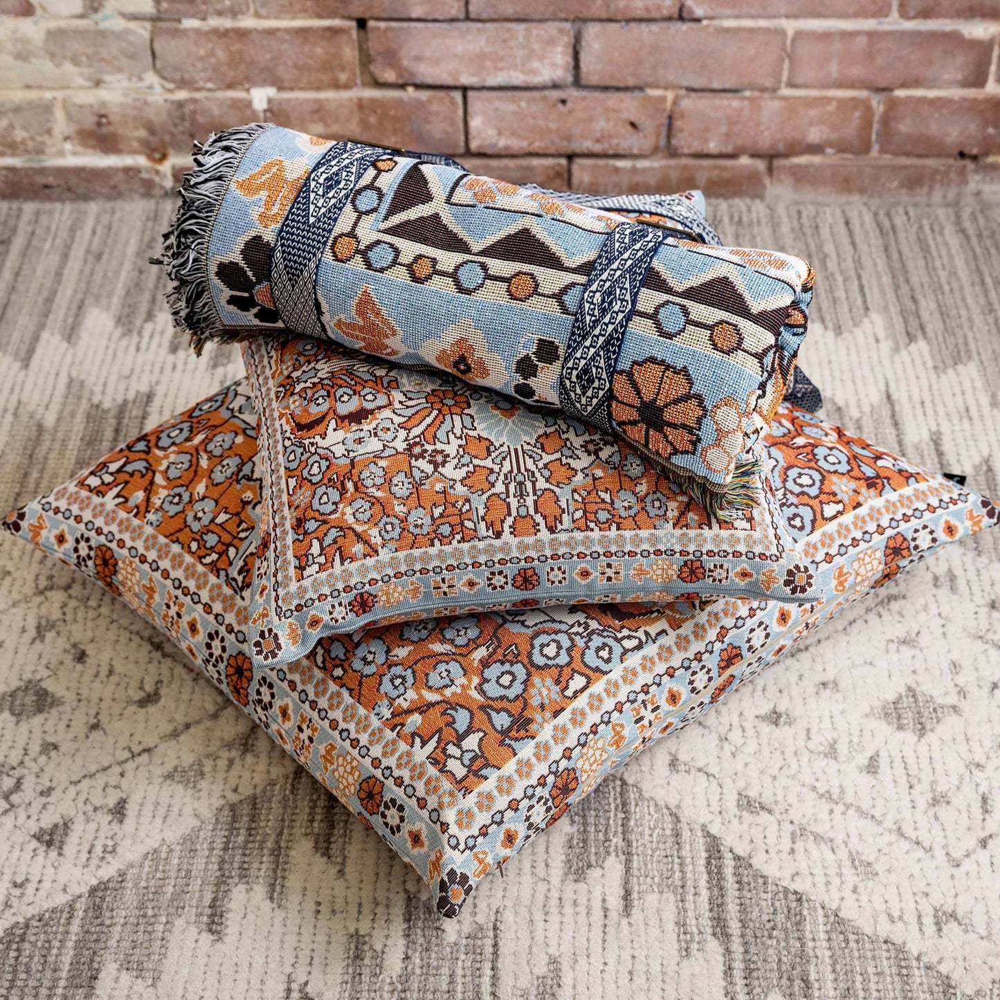PS I Love You - Woven Picnic Rug/Throw - Regular 130x160cm - Style 4