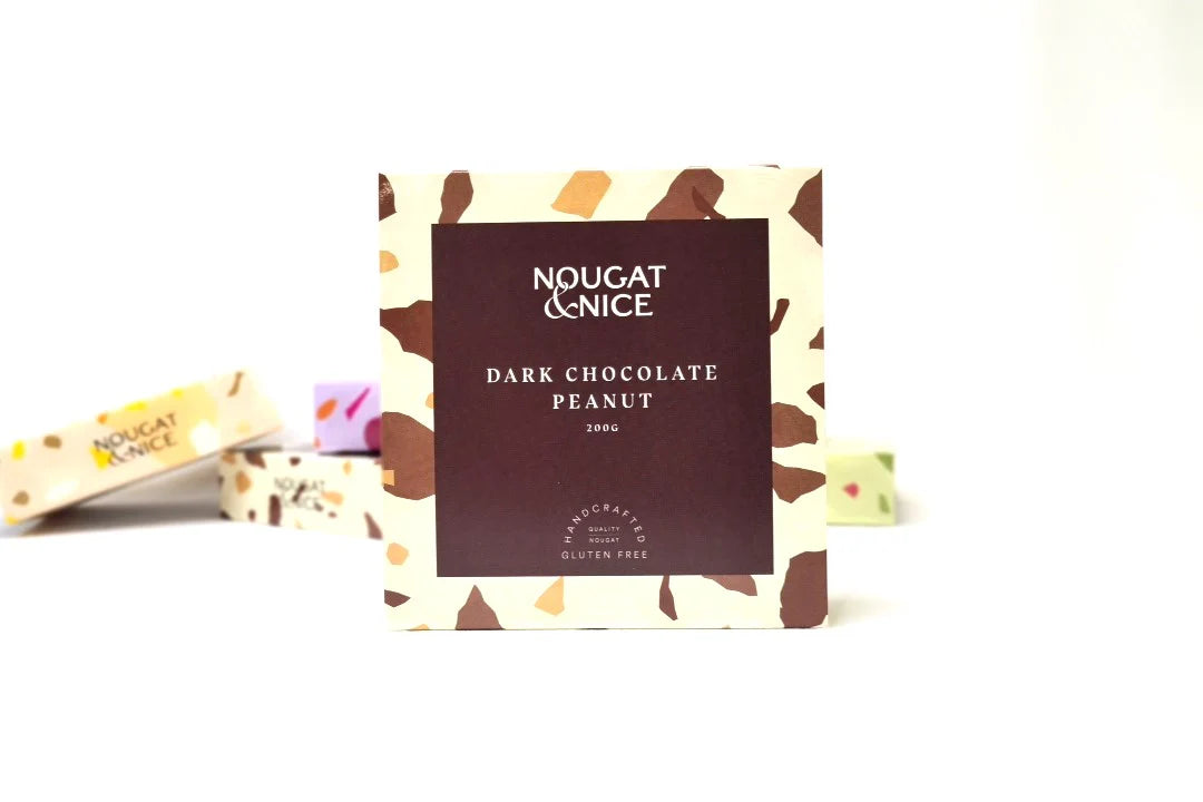 Dark Chocolate Peanut Nougat | 200g Box - Lady Jayne Boutique