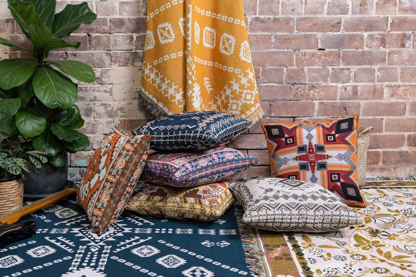 Eleanor Rigby - Woven Picnic Rug/Throw - Regular 130x160cm - Style 6 - Lady Jayne Boutique