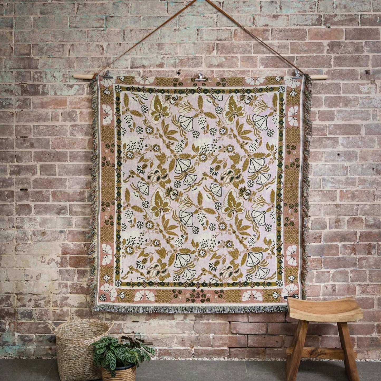 Eleanor Rigby - Woven Picnic Rug/Throw - Regular 130x160cm - Style 6 - Lady Jayne Boutique