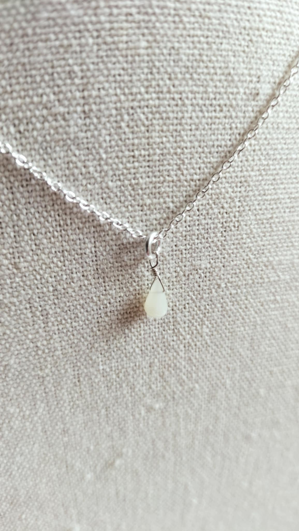 Ethiopian Opal Necklace - 925 Silver