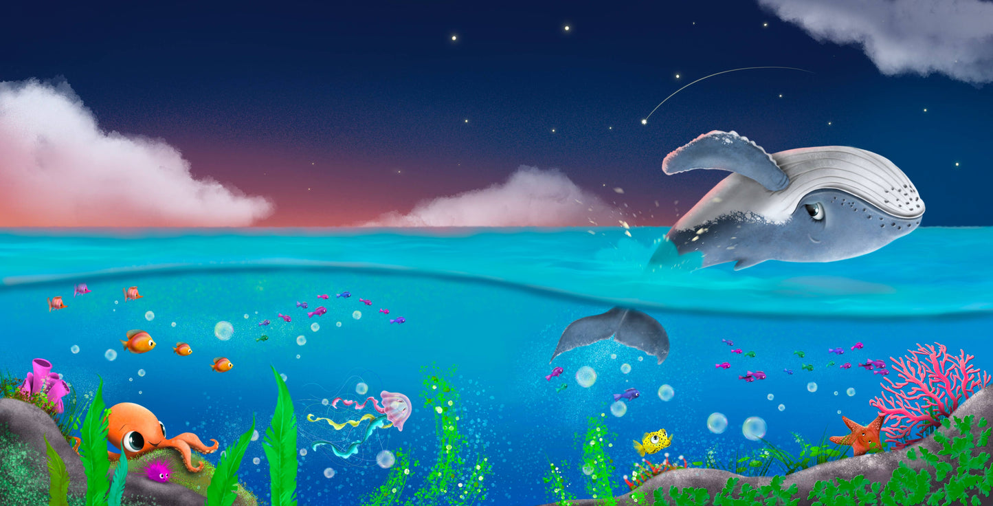 Harper, The Speedy Humpback Whale