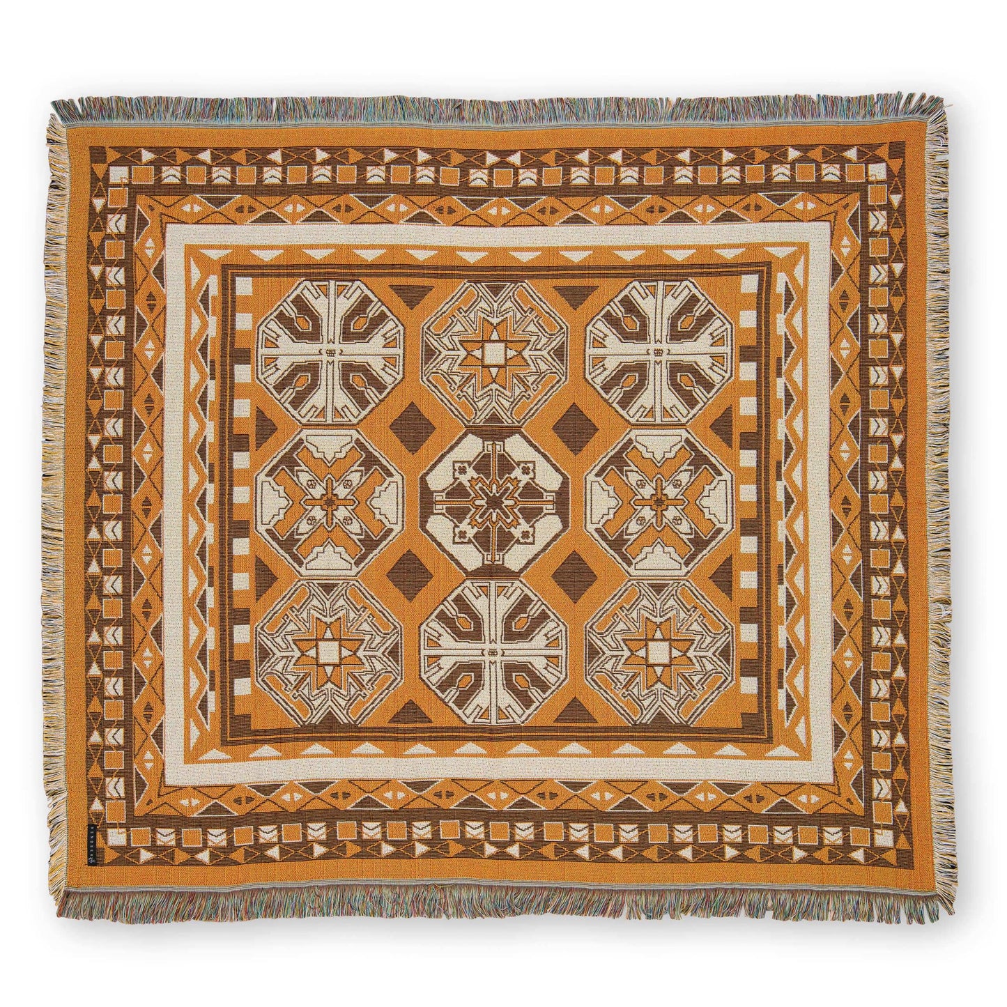 'Child of Nature' Woven Picnic Rug/Throw: Regular 130x160cm Style 11