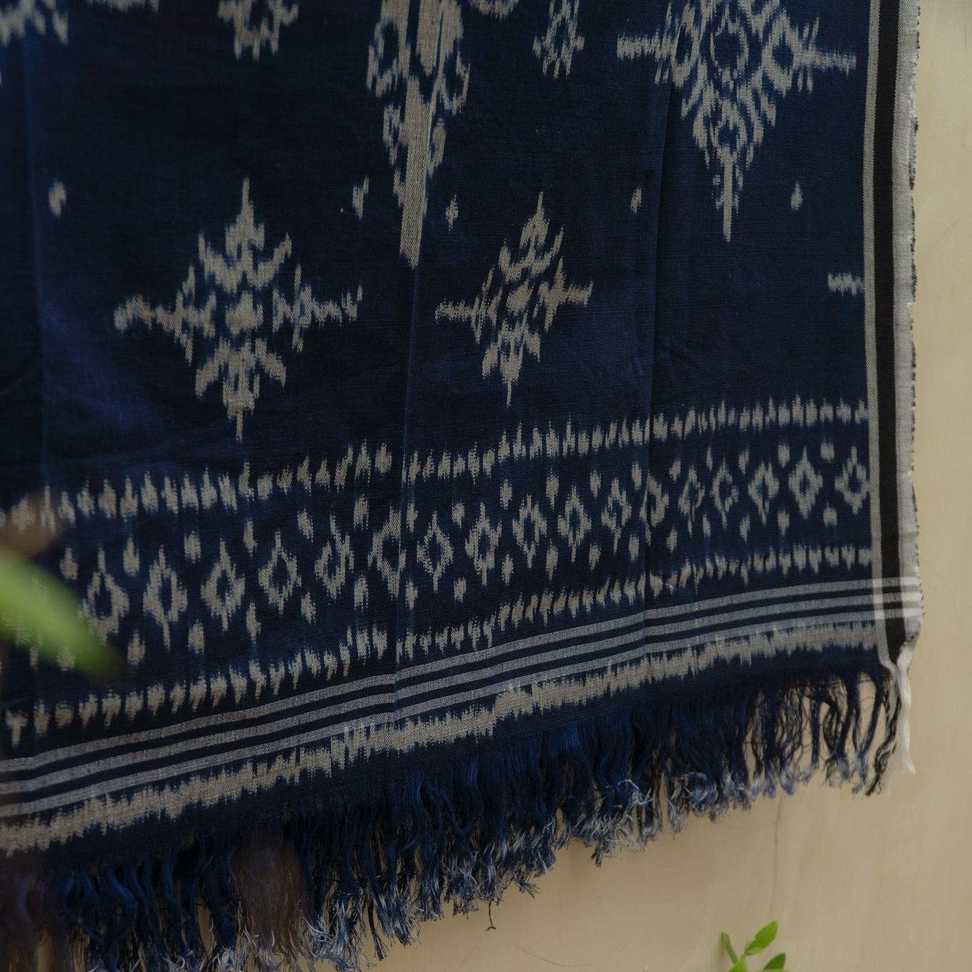 Indigo Eclipse Handloom Blanket