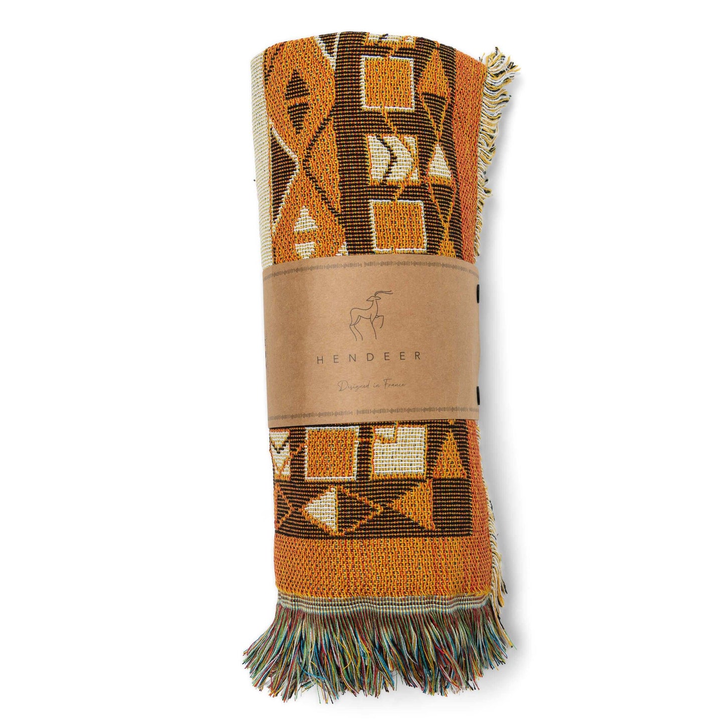 'Child of Nature' Woven Picnic Rug/Throw: Regular 130x160cm Style 11