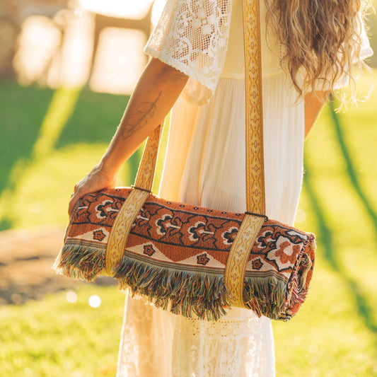 Cotton Carry Strap: Hold Me Tight - Yellow