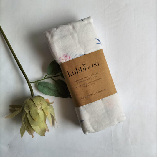 Sweet Tropical Organic Swaddle