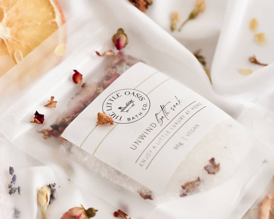 COCONUT ROSE |  MAGNESIUM BATH SOAK - MINI