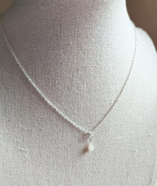 Ethiopian Opal Necklace - 925 Silver