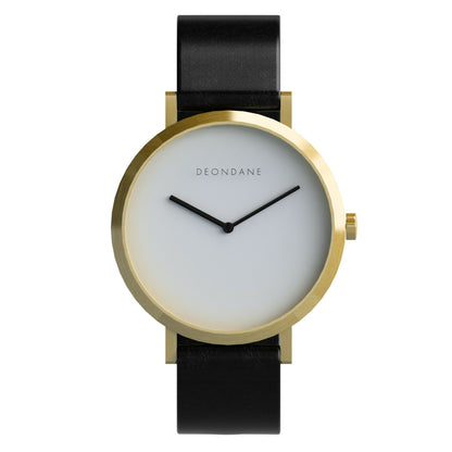 The Gold & White Watch