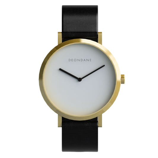 The Gold & White Watch