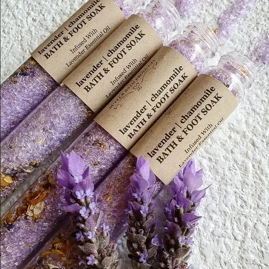 Bath Salt Soak Test Tubes - Lavender - Lady Jayne Boutique