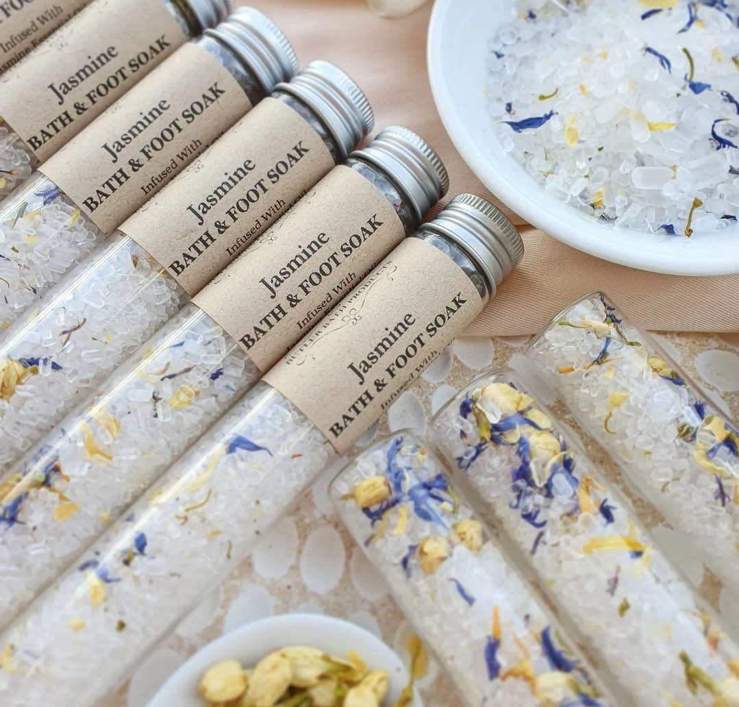 Bath Salt Soak Test tubes - Jasmine - Lady Jayne Boutique