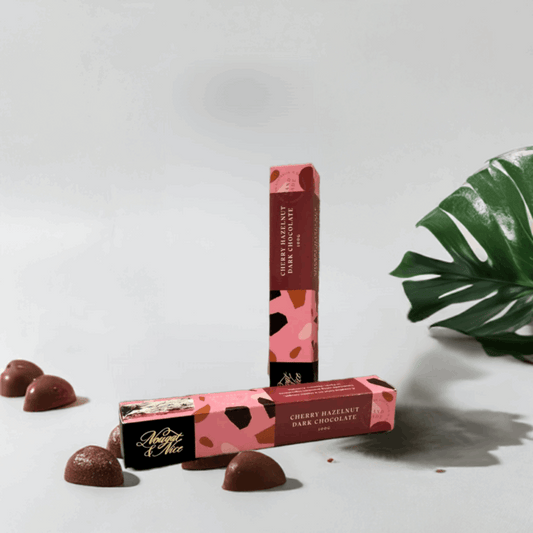 Cherry Hazelnut & Dark Chocolate Nougat | 100g Bar - Lady Jayne Boutique