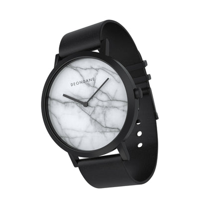 White Marble Watch