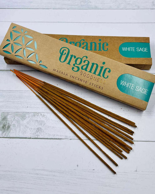 INCENSE 15GMS - ORGANIC GOODNESS White Sage