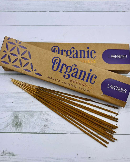 INCENSE 15GMS - ORGANIC GOODNESS Lavender
