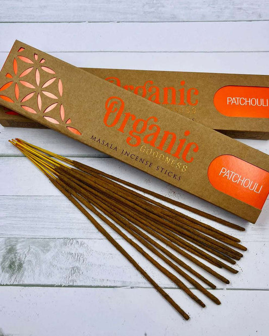 INCENSE 15GMS - ORGANIC GOODNESS Patchouli