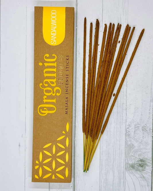 INCENSE 15GMS - ORGANIC GOODNESS Sandalwood