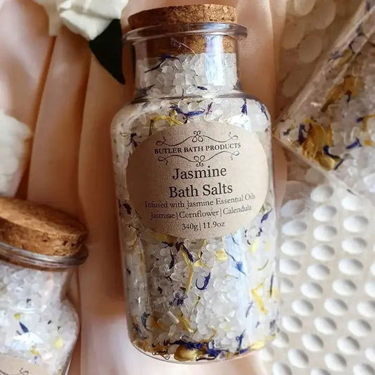 Jasmine Bath Salts Soak - Epsom - Lady Jayne Boutique