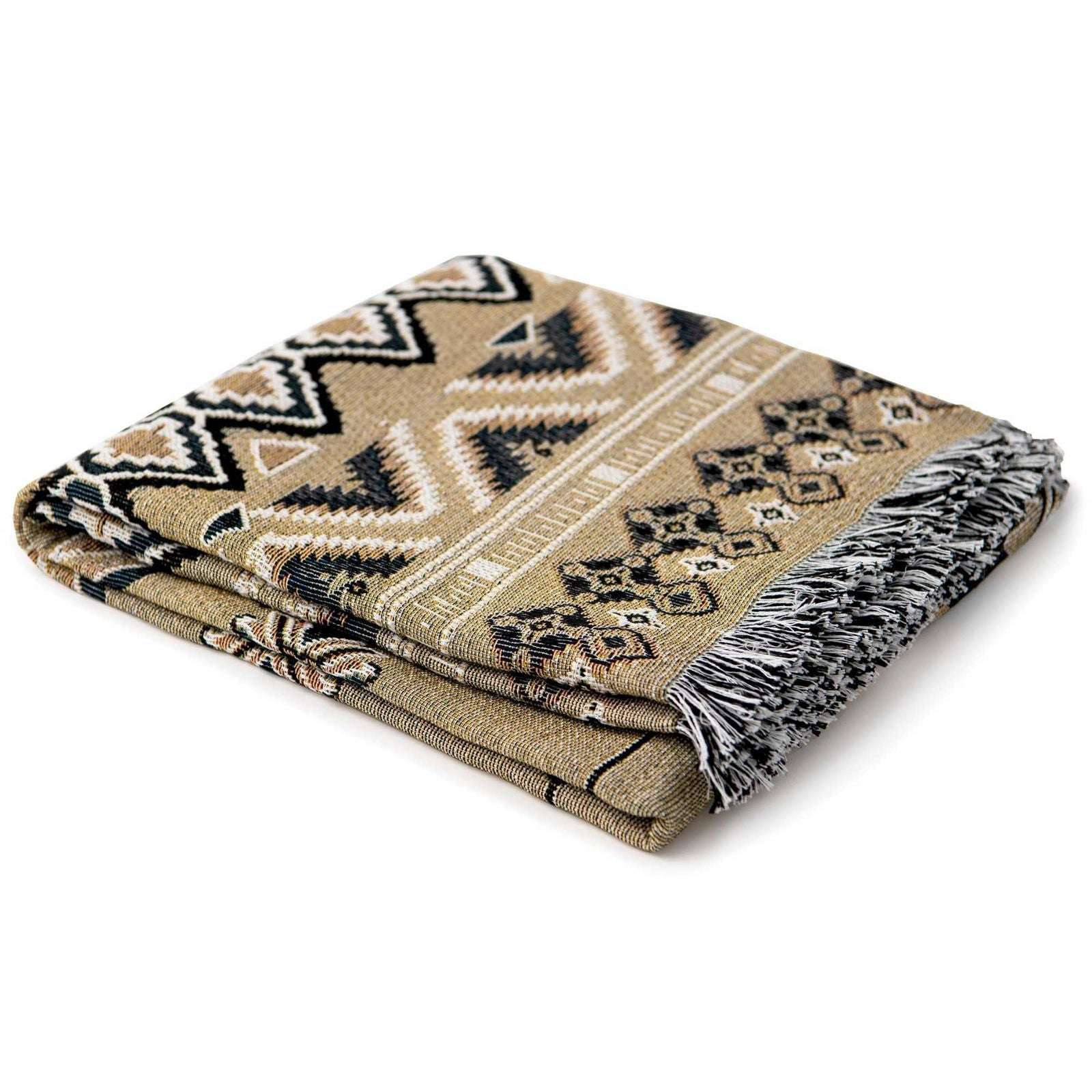 Hey Jude - Woven Picnic Rug/Throw - Regular 130x160cm Style 3 - Lady Jayne Boutique