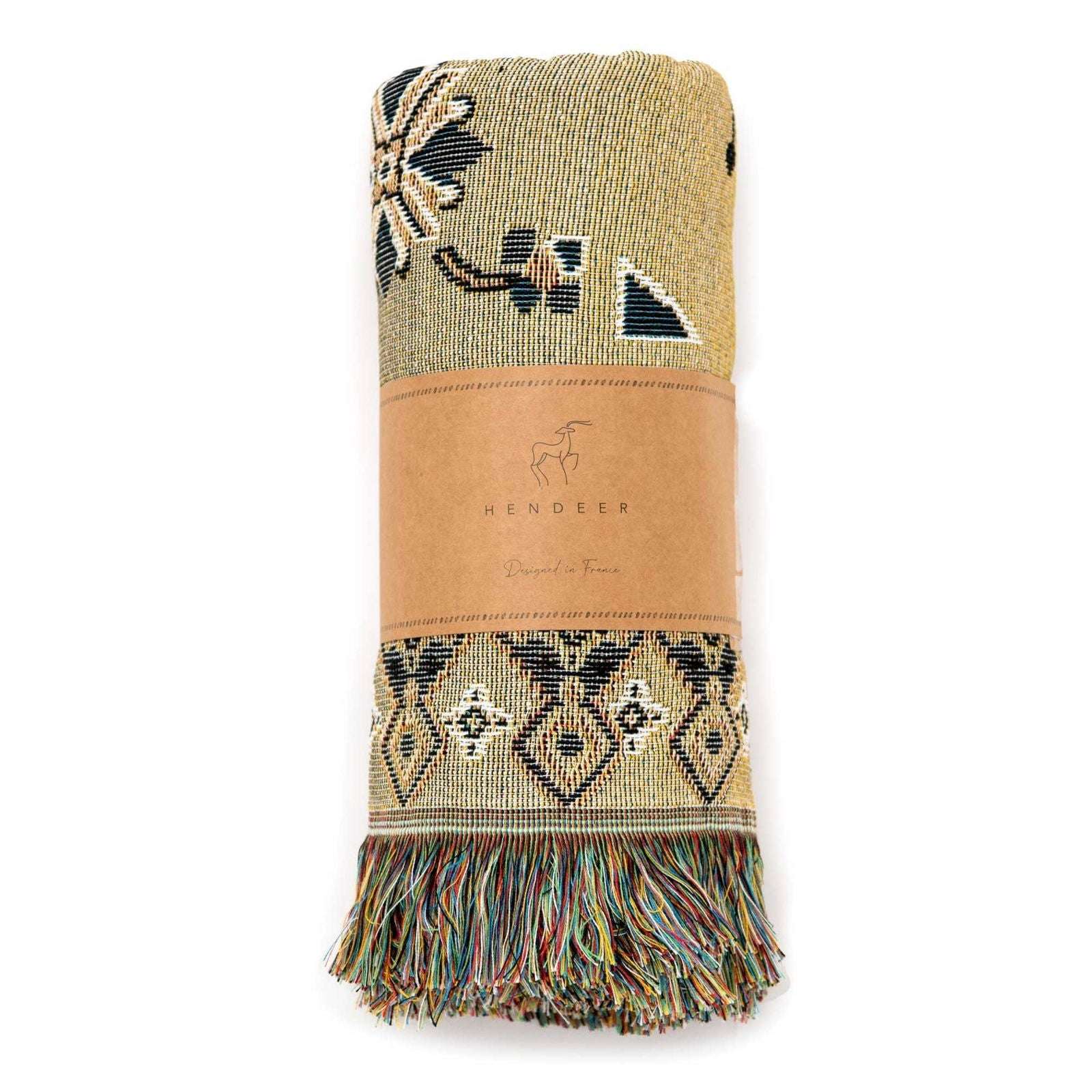 Hey Jude - Woven Picnic Rug/Throw - Regular 130x160cm Style 3 - Lady Jayne Boutique