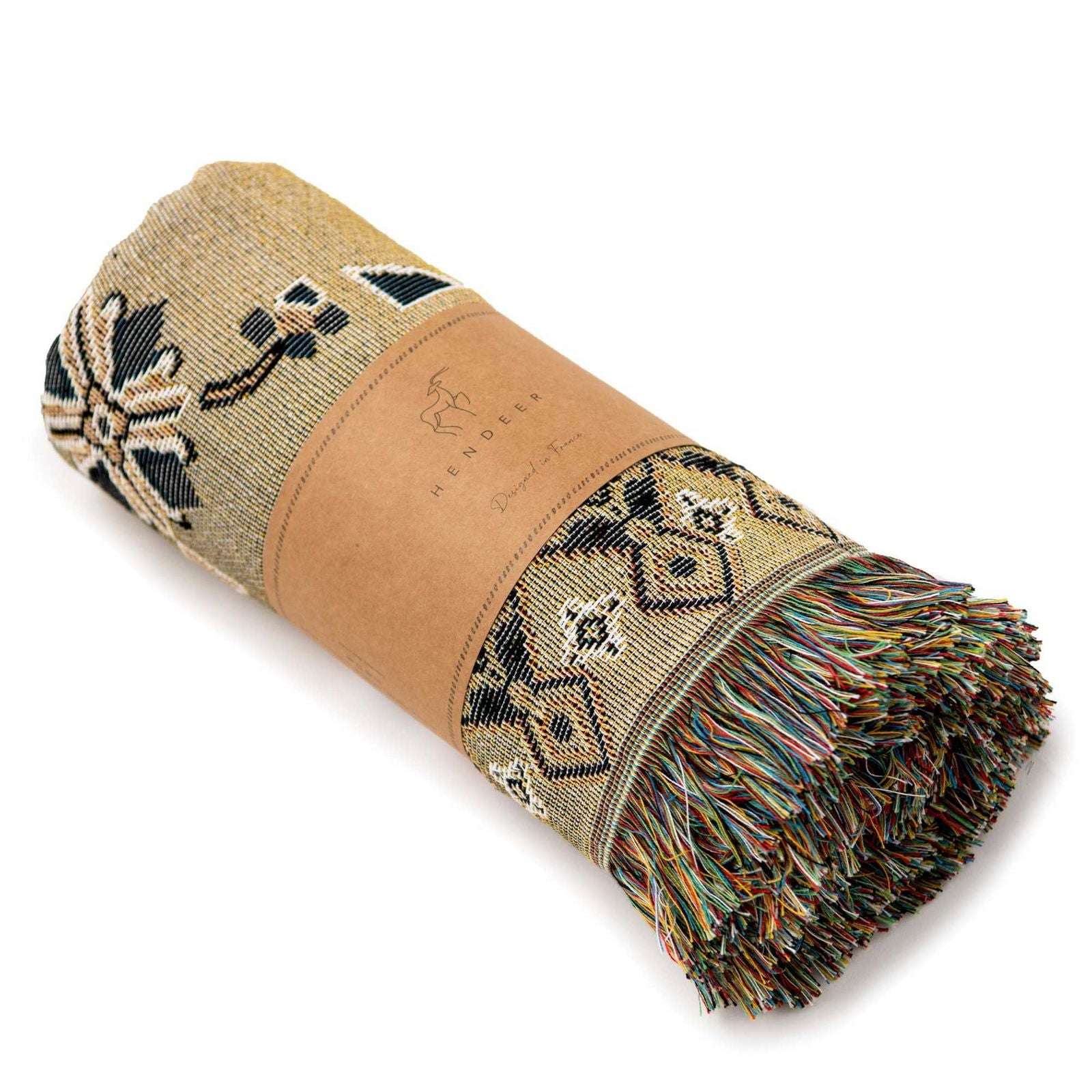 Hey Jude - Woven Picnic Rug/Throw - Regular 130x160cm Style 3 - Lady Jayne Boutique