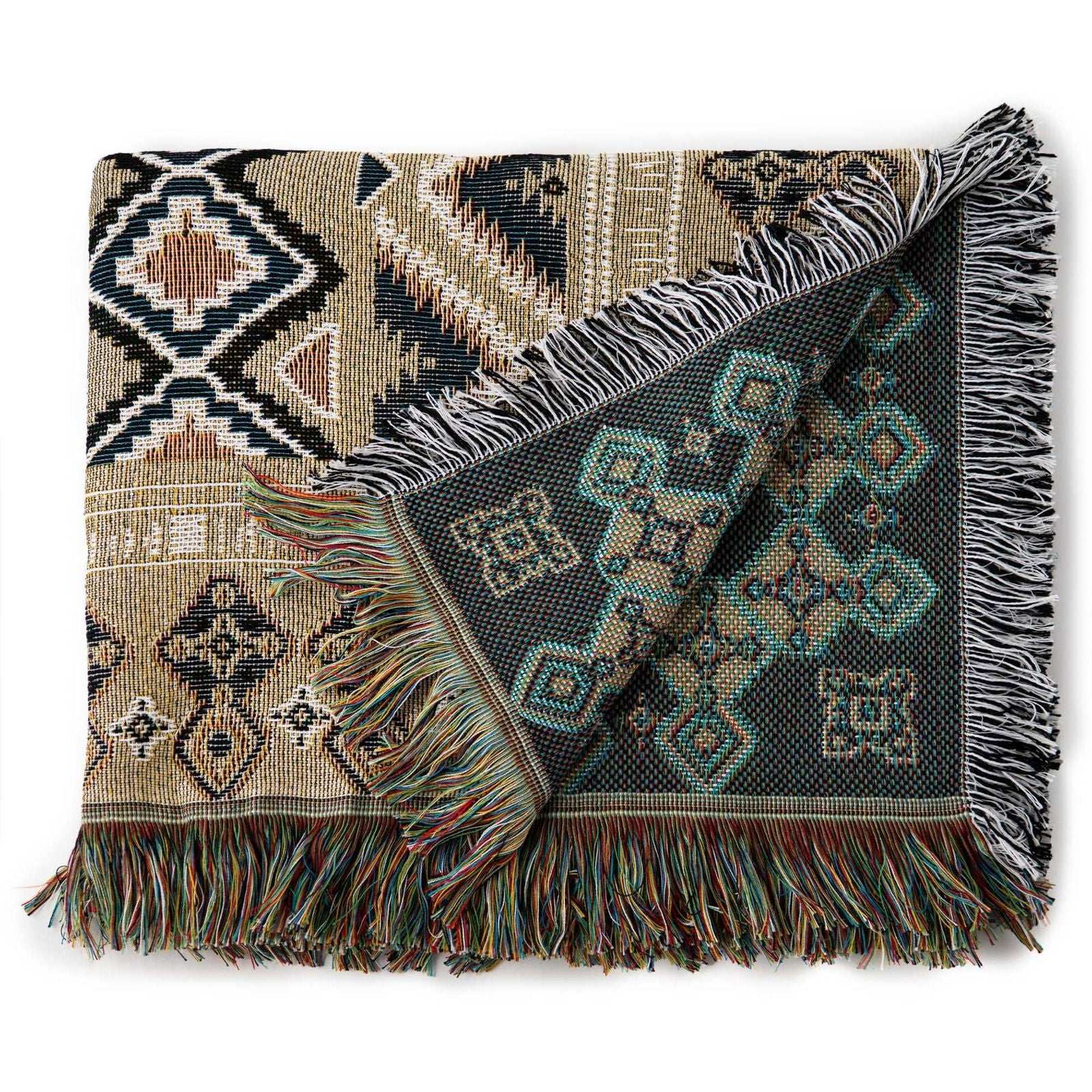 Hey Jude - Woven Picnic Rug/Throw - Regular 130x160cm Style 3 - Lady Jayne Boutique