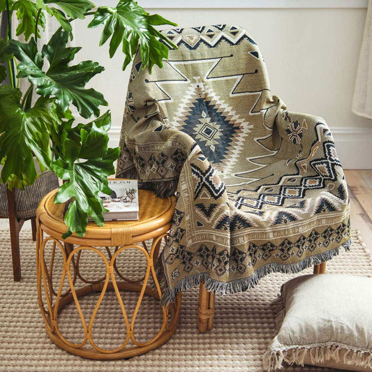 Hey Jude - Woven Picnic Rug/Throw - Regular 130x160cm Style 3 - Lady Jayne Boutique