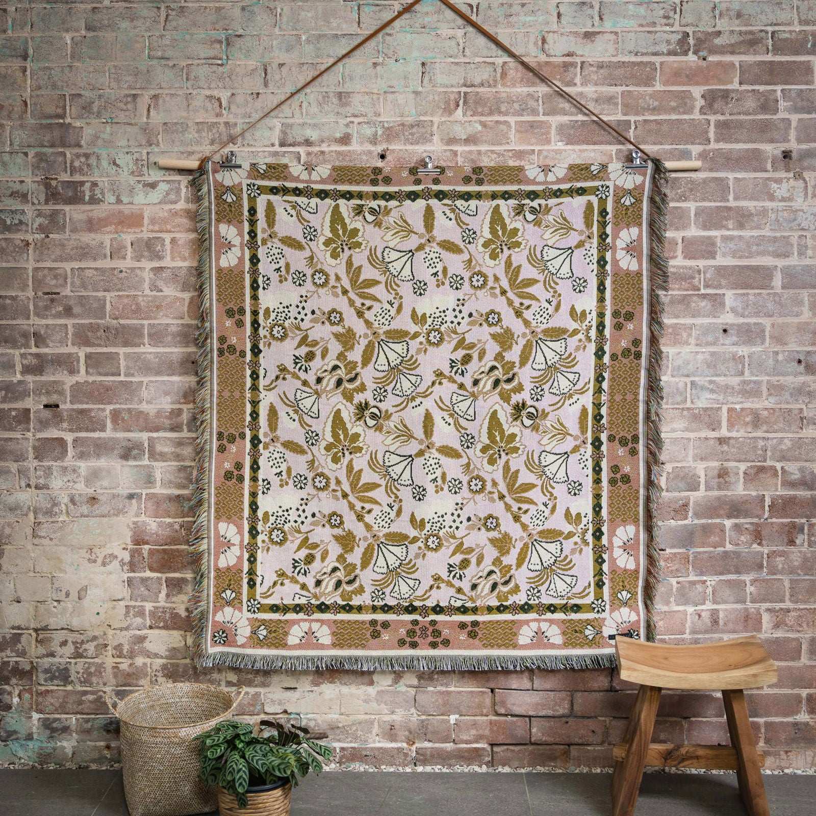 Eleanor Rigby - Woven Picnic Rug/Throw - Regular 130x160cm - Style 6 - Lady Jayne Boutique