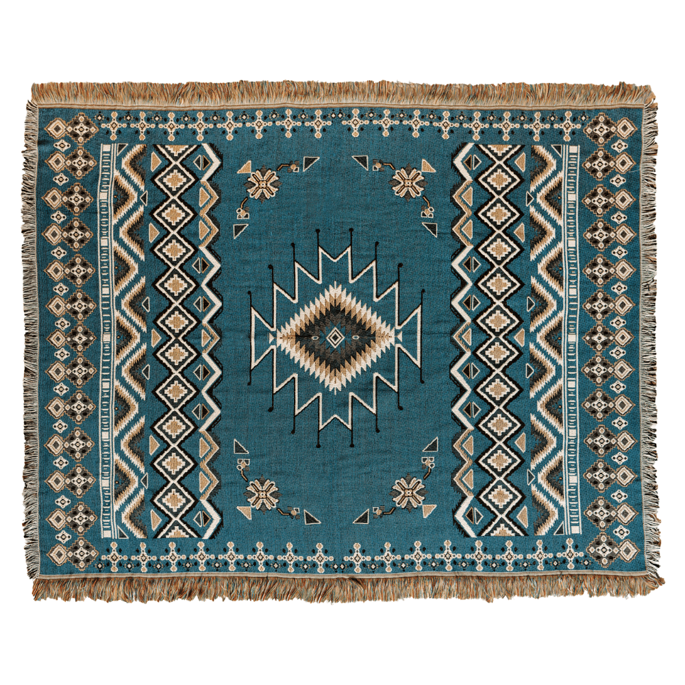 Let It Be - Woven Picnic Rug/Throw - Regular 130x160cm - Style 2 - Lady Jayne Boutique