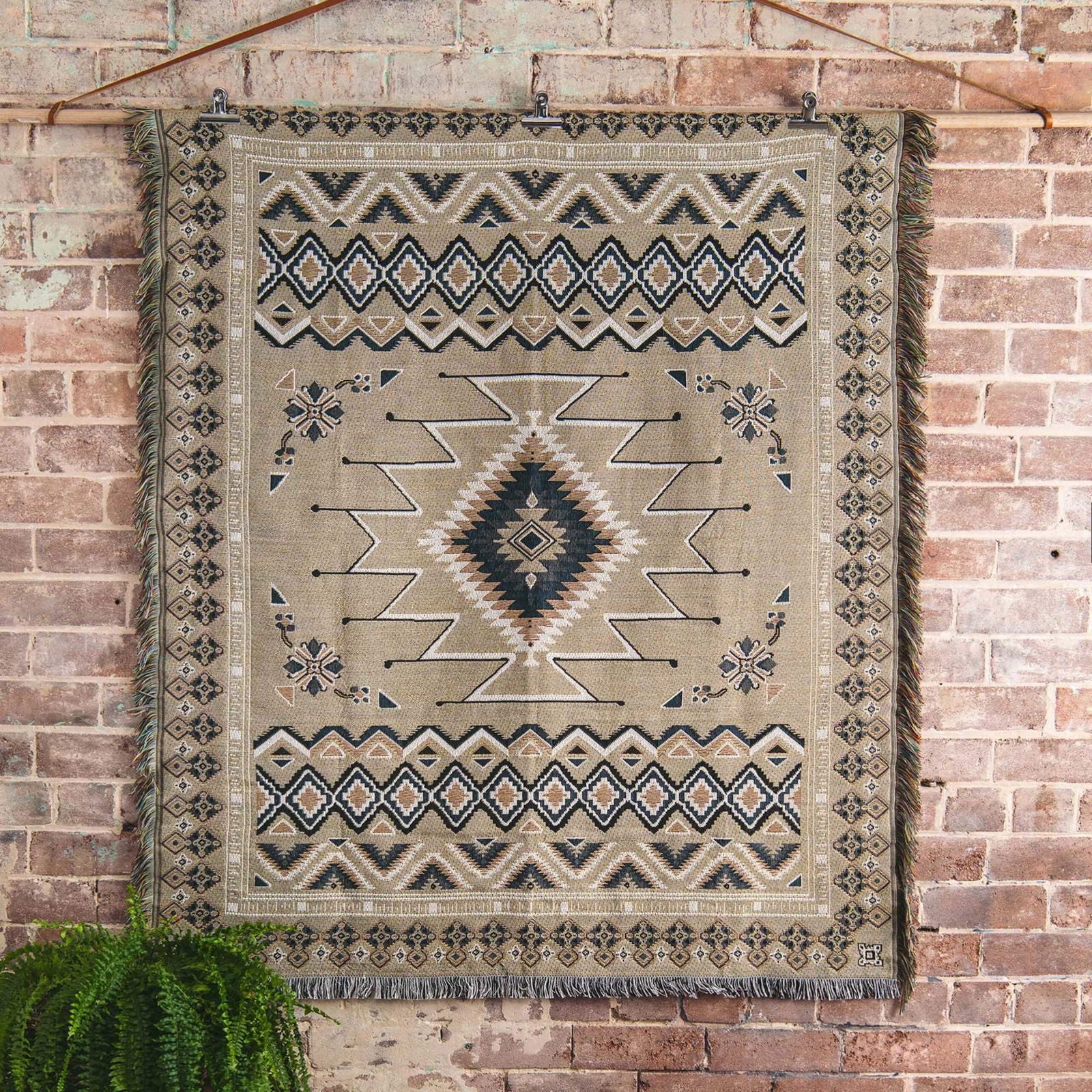 Hey Jude - Woven Picnic Rug/Throw - Regular 130x160cm Style 3 - Lady Jayne Boutique