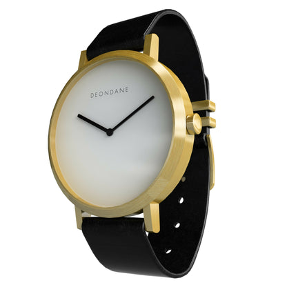 The Gold & White Watch