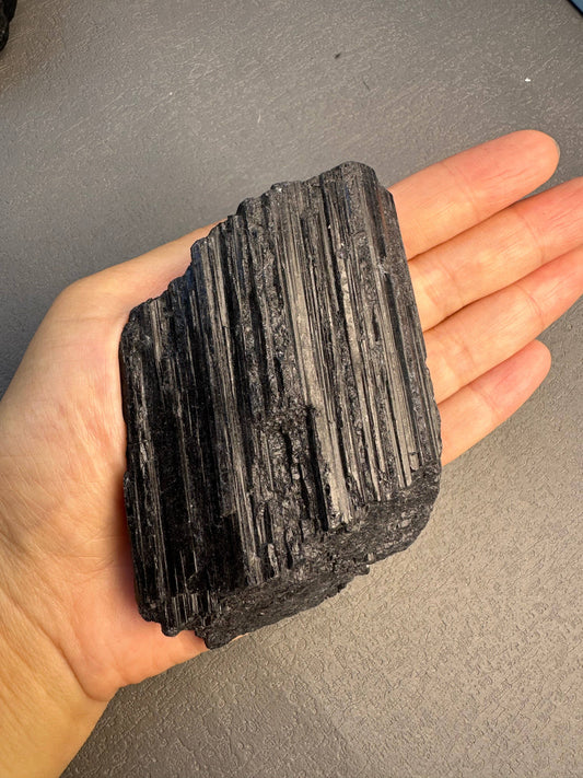 Large High Quality Raw Black Tourmaline: 50-100g