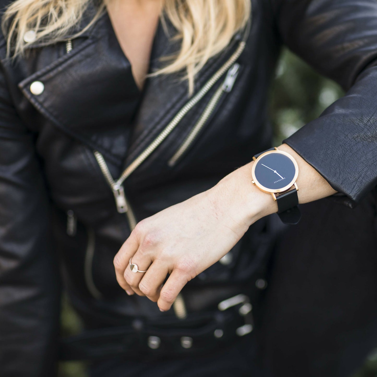 The Gold & Black Watch