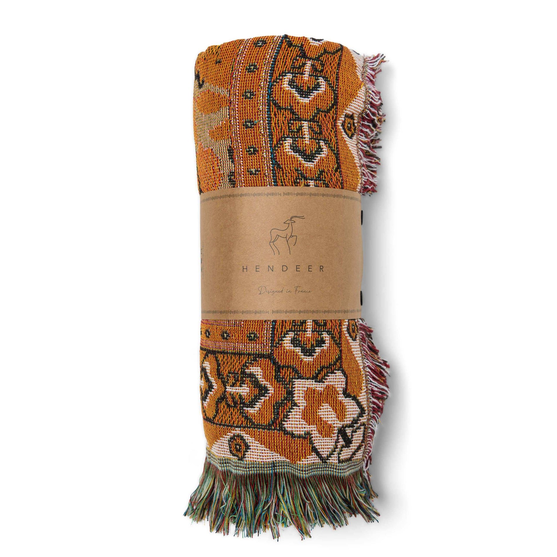 Penny Lane - Woven Picnic Rug/Throw - Regular 130x160cm - Style 5