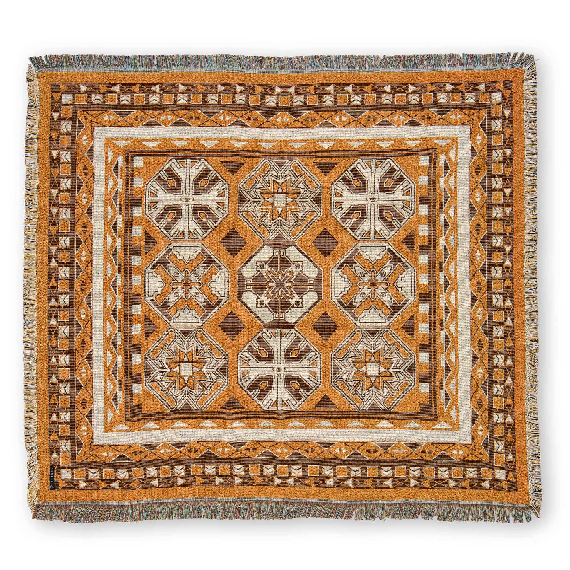 'Child of Nature' Woven Picnic Rug/Throw: Regular 130x160cm Style 11