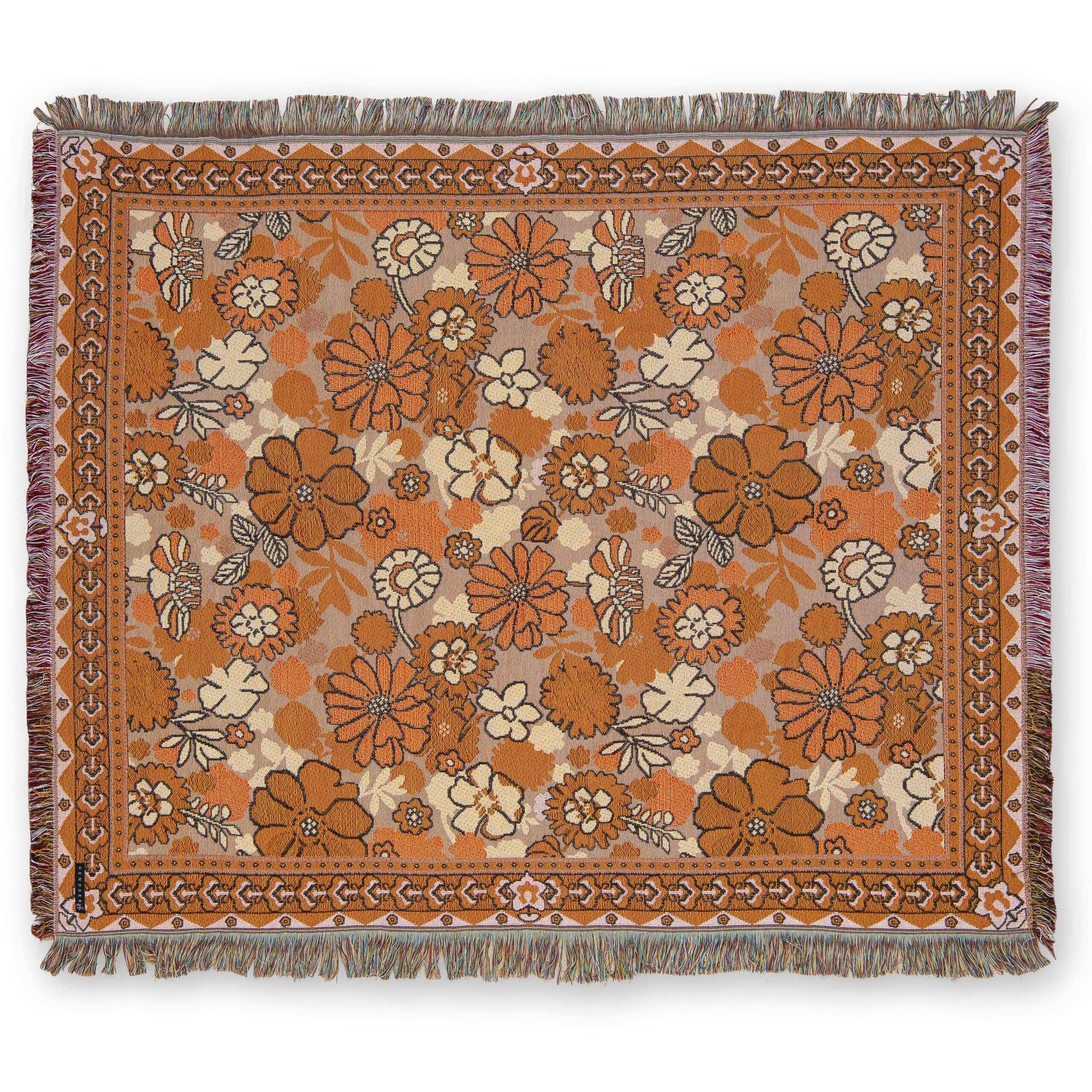 Penny Lane - Woven Picnic Rug/Throw - Regular 130x160cm - Style 5