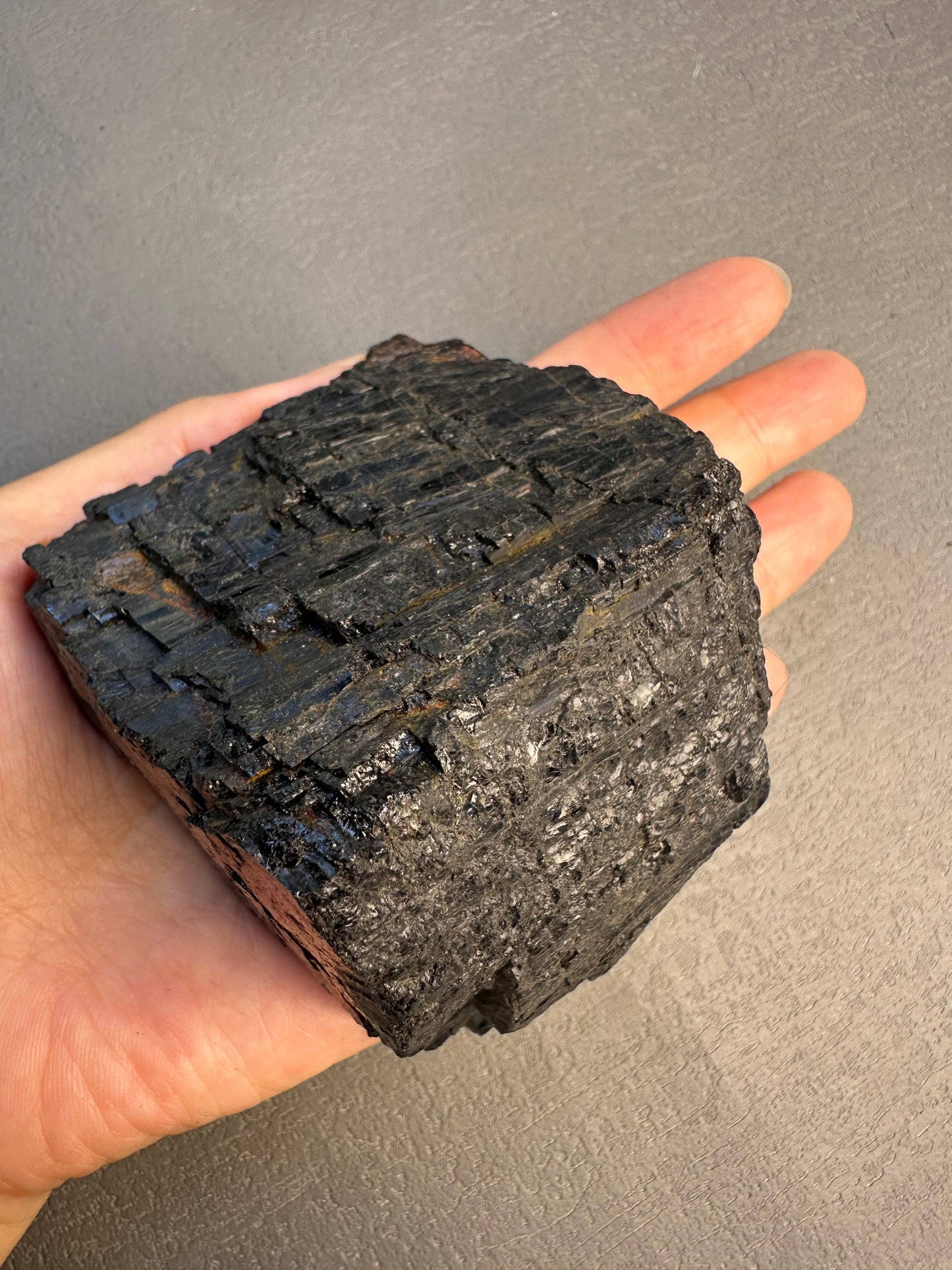 Large High Quality Raw Black Tourmaline: 50-100g