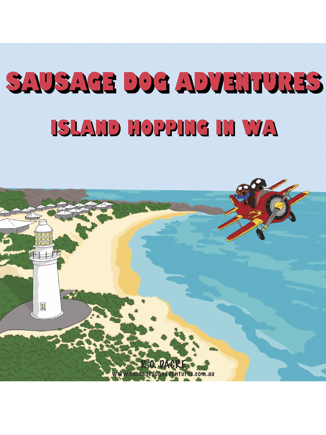 Sausage Dog Adventures - Island hopping in WA