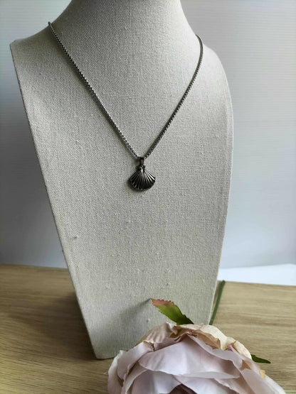 Silver Waterproof Shell Necklace