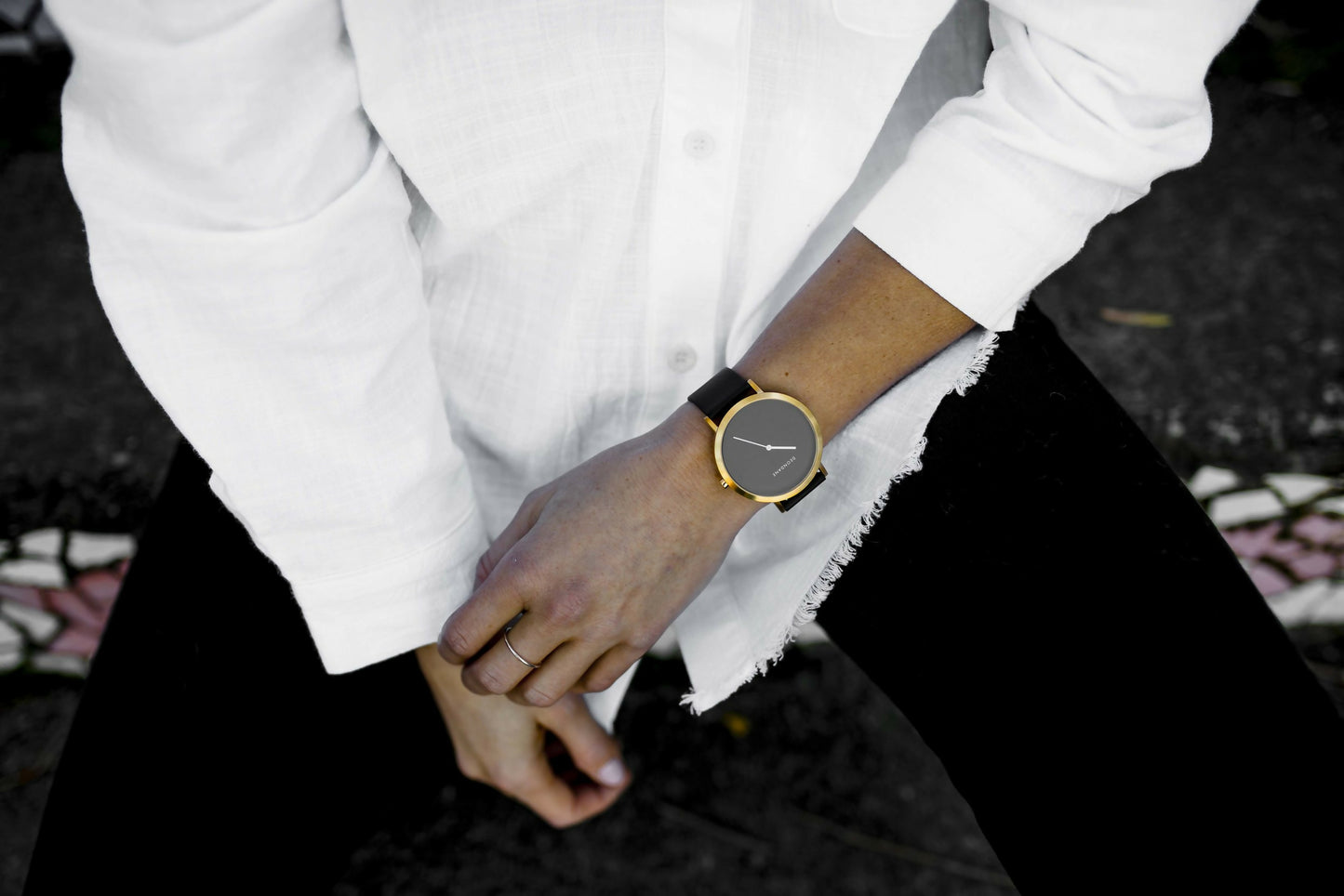 The Gold & Black Watch