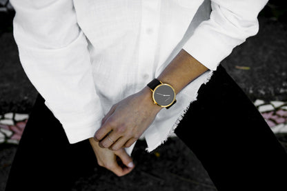 The Gold & Black Watch